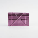 Christian Dior Diorama Wallet on chain WOC Pink Metallic